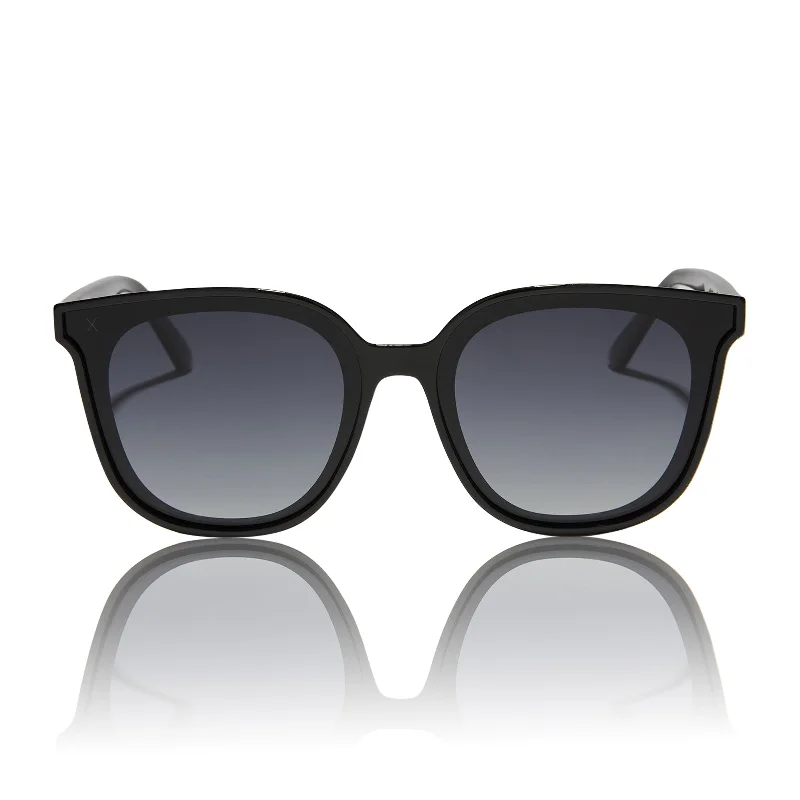 toluca - black + grey gradient polarized sunglasses