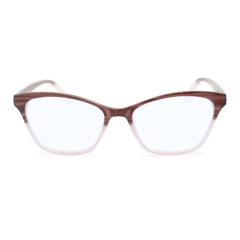 Two Tone Cat Eye Reading Glasses Women | R-898P