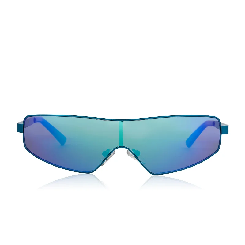 ventura - turquoise + turquoise flash sunglasses