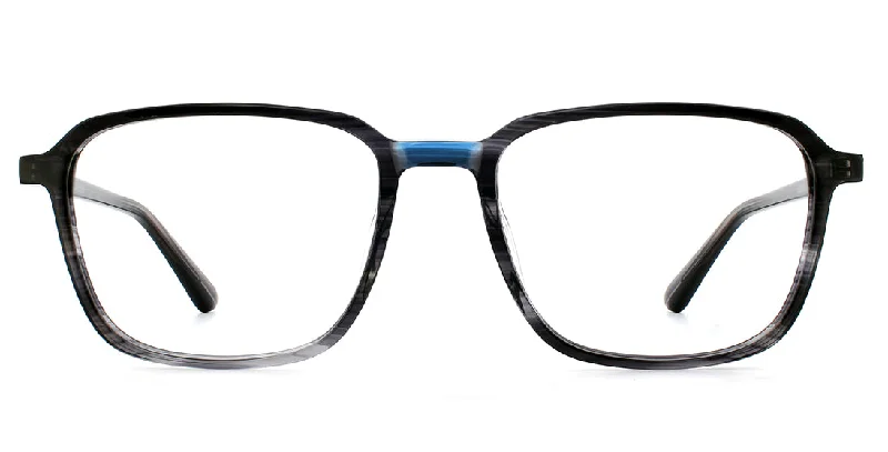 Subtle Crystal Rectangle Prescription Glasses WD3131