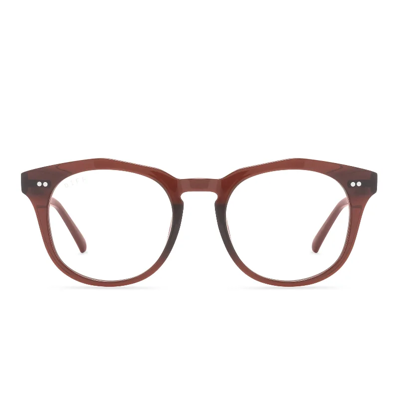 WESTON - CHESTNUT CRYSTAL + BLUE LIGHT TECHNOLOGY GLASSES